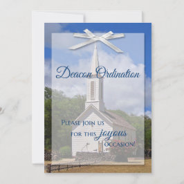 Invitación a Ordenación de diácono