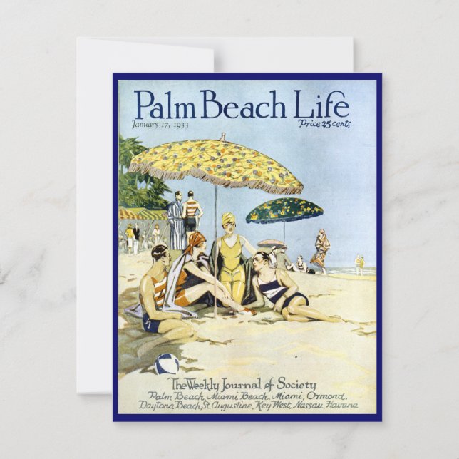 Invitación a Palm Beach Life #3 (Anverso)