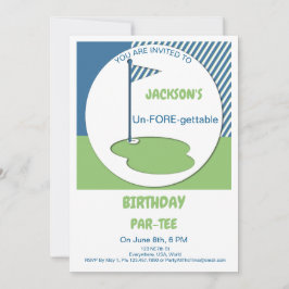 Invitación a Par-Tee no-FORE-gettable