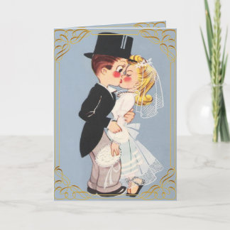 Invitación a pareja de bodas personalizados y rsvp