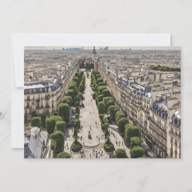 Invitación a París (Anverso)