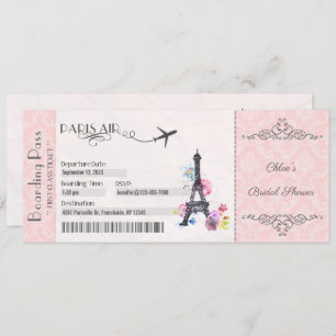 Invitación a París, Invitación a recibir tarjetas