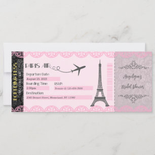 Invitación a París, Invitación de fiesta temática