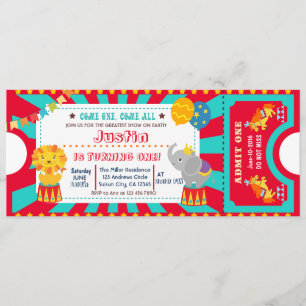 Invitación a participar en un circo