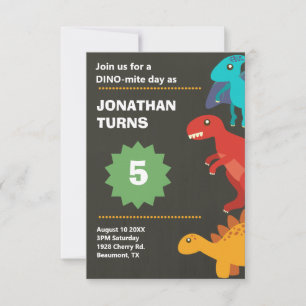 Invitación a participar en una fiesta de cumpleaño