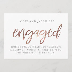 Invitación a participar  Relieve metalizado Faux