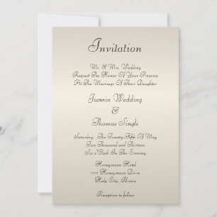Invitación a Pearl Cream