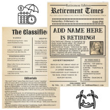 Invitación a Periódico Antiguo “Tiempos de Jubilac