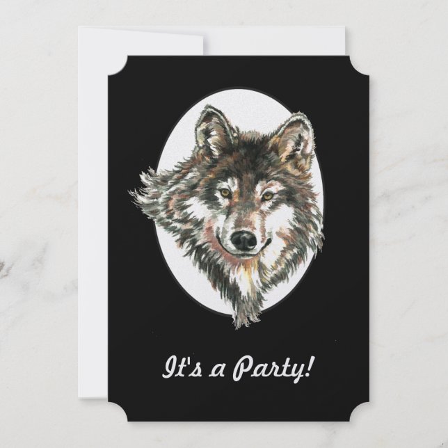 Invitación a Personalizado de cumpleaños de cabeza (Anverso)