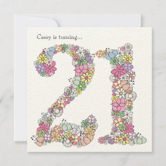 Invitación a Personalizado de fiesta de cumpleaños