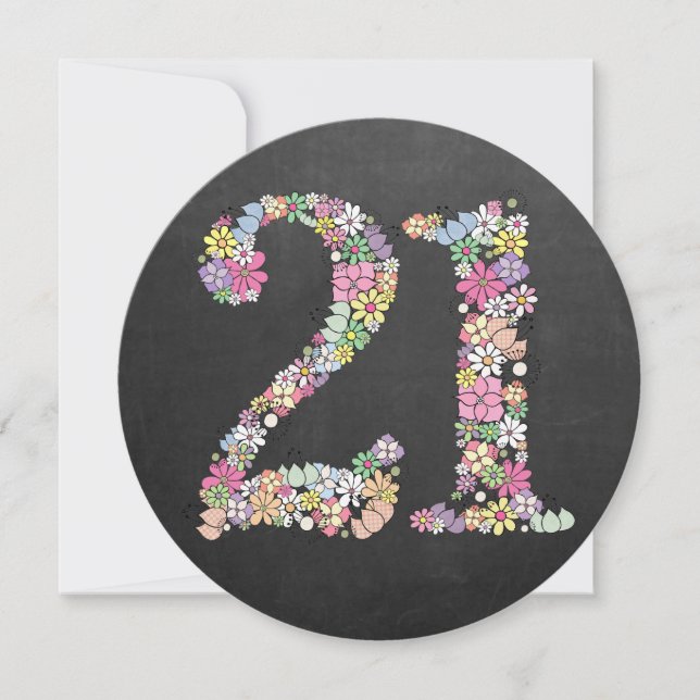 Invitación a Personalizado de Fiesta primaveral de (Anverso)