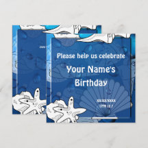 Invitación a Personalizado de la Fiesta de Anivers