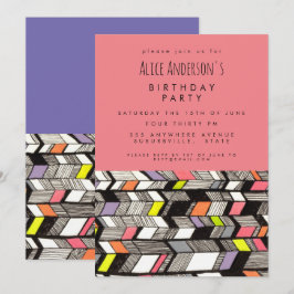 Invitación a Personalizado de la fiesta de cumplea
