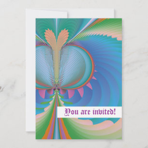 Invitación a Personalizado de mariposa