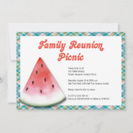 Invitación a picnic por Reunión familiar