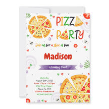 Invitación a pizza