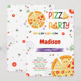 Invitación a pizza