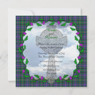 Invitación a Plaza Boda de Escocia Cooper