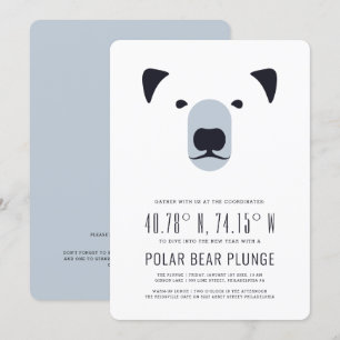 Invitación a Polar Bear Plunge y almuerzo de calen