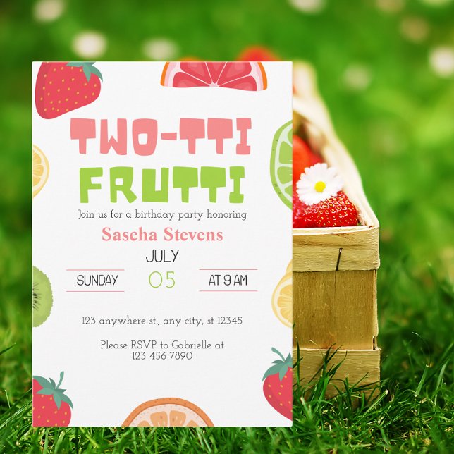 Invitación a postales de cumpleaños de dos tti Fru (Subido por el creador)