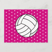 Invitación a postales de cumpleaños de voleibol ch