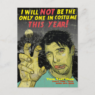 Invitación a postales de la fiesta de Halloween
