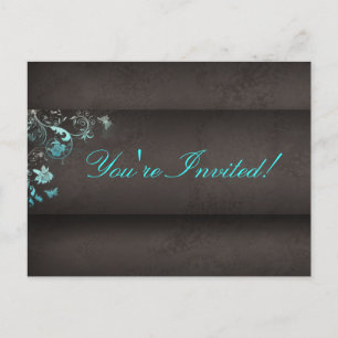 Invitación a postales de mariposa en Salon Spa