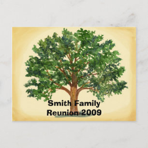 Invitación a postales para Reunión Familiar