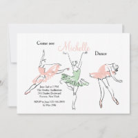 Invitación a Prima Ballerina