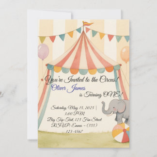 Invitación a primer cumpleaños de Fairy de Woodlan