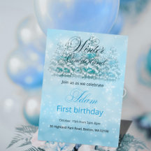 Invitación a primer cumpleaños de Onederland