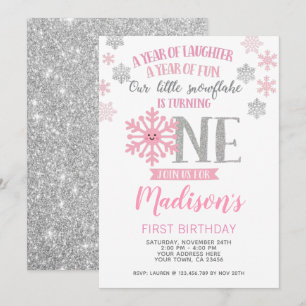 Invitación a primer cumpleaños de Onederland en in
