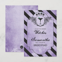 Invitación a propuesta de doncella gótica de honor