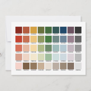 Invitación a prueba de color