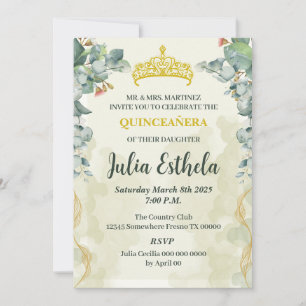 Invitación a Quinceanera