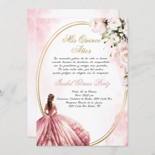 Invitación a Quinceanera en español
