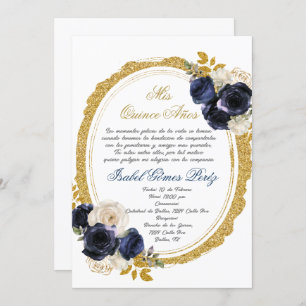 Invitación a Quinceanera en español