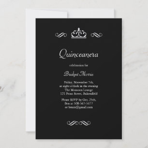 Invitación a Quinceanera Tale de hadas