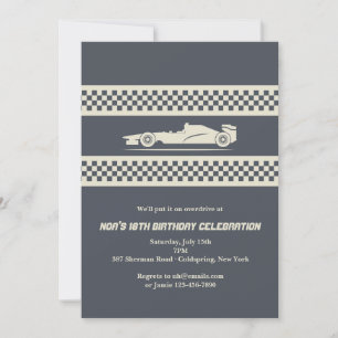 Invitación a Race Car