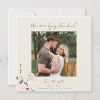 Invitación a ramas de cerezo en flor