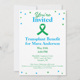 Invitación a recaudar fondos para trasplante de do