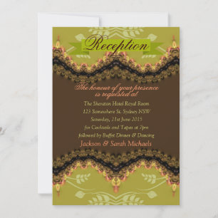 Invitación a recepción de Fiesta de cócteles Natur