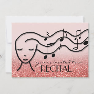 invitación a recital de música