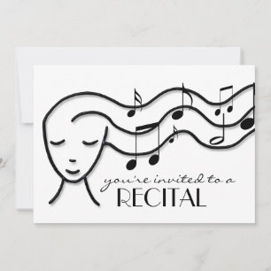 invitación a recitar música