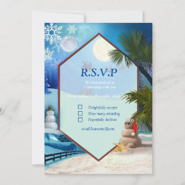 Invitación a recolección de navidades en invierno 