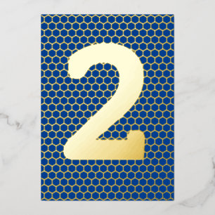 Invitación a Relieve metalizado de cumpleaños con