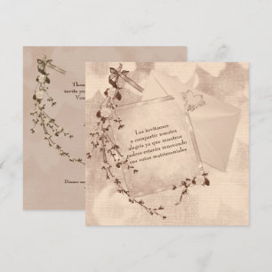 Invitación a renovación de vocales del Boda de tex