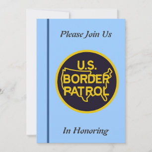 Invitación a retiro de Patrulla de Frontera de Est