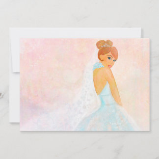 Invitación a retrato de novia