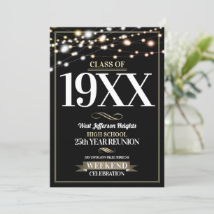 Invitación a reunión de clase de Colores escolares